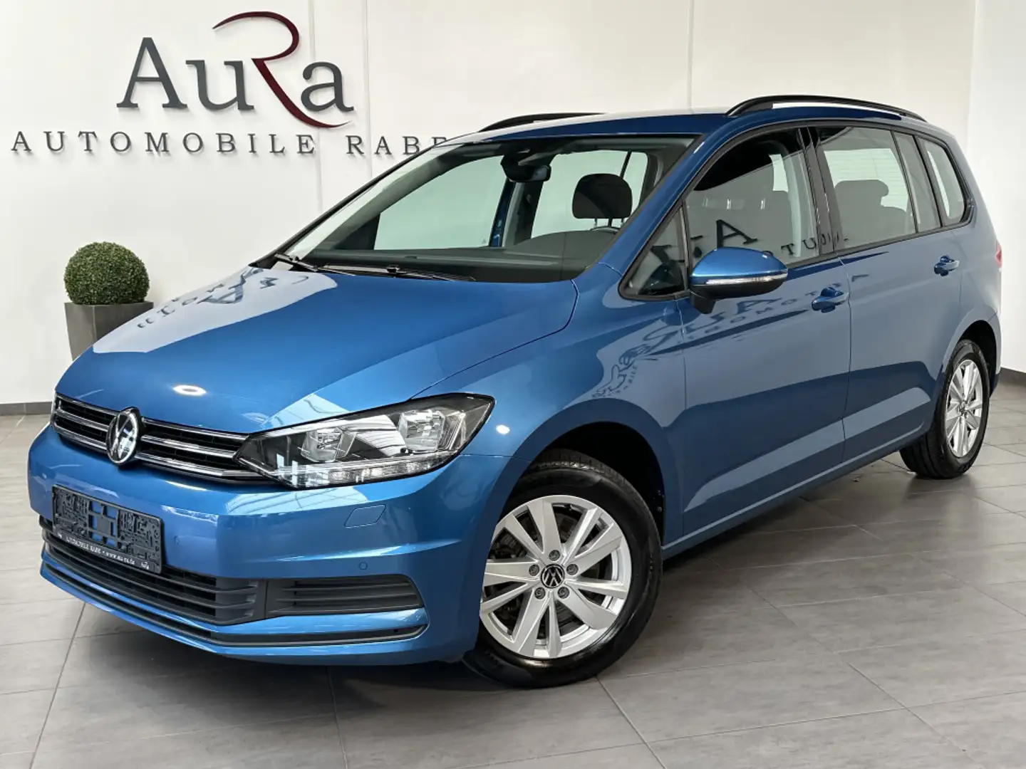 Volkswagen Touran 2.0 TDI DSG CL NAV+KAMERA+ACC+AHK+DAB+1HD Blau - 2