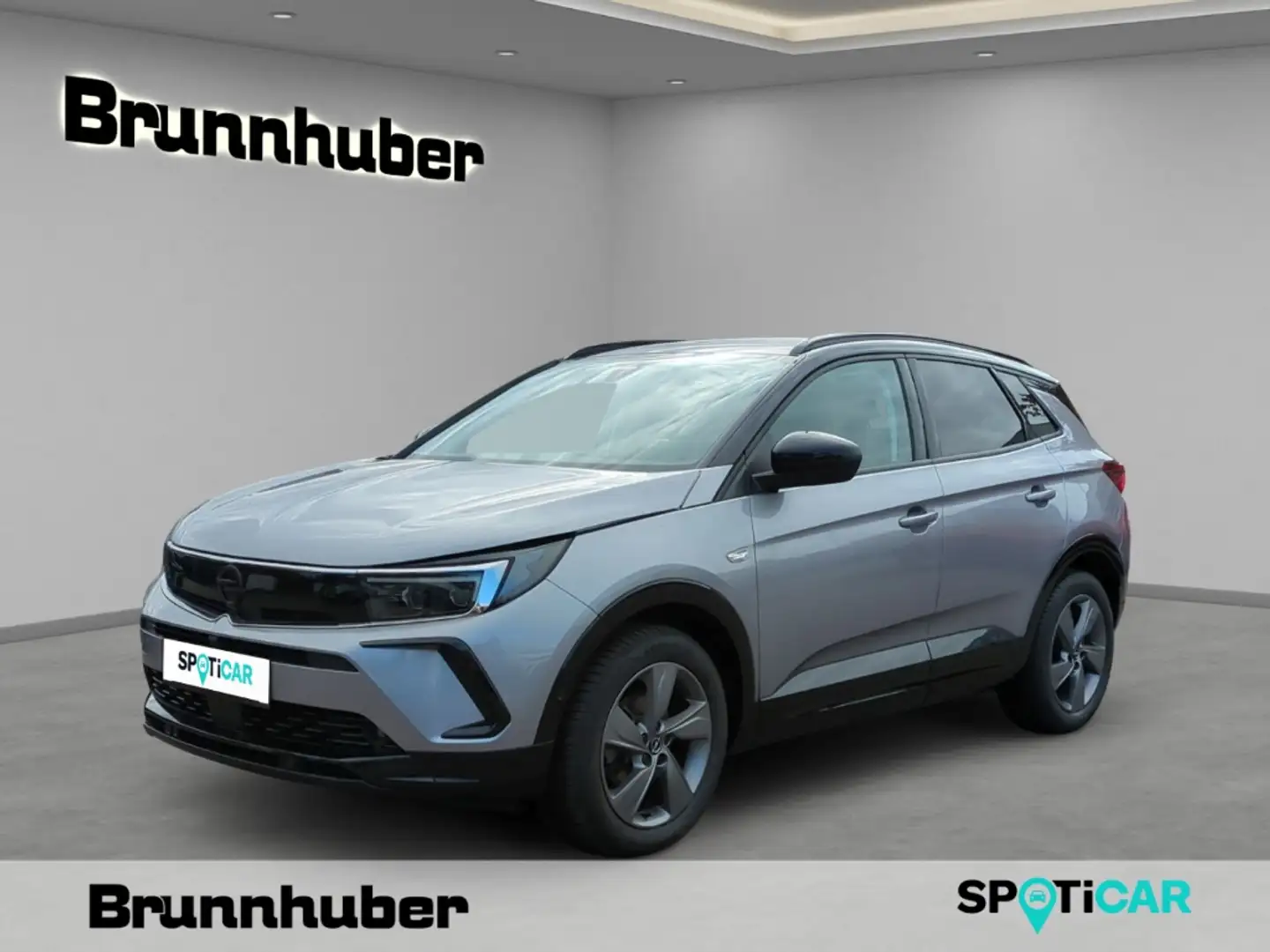 Opel Grandland GS Line EU6e , GS, 1.2 Direct Injection Turbo 96 k Gris - 1