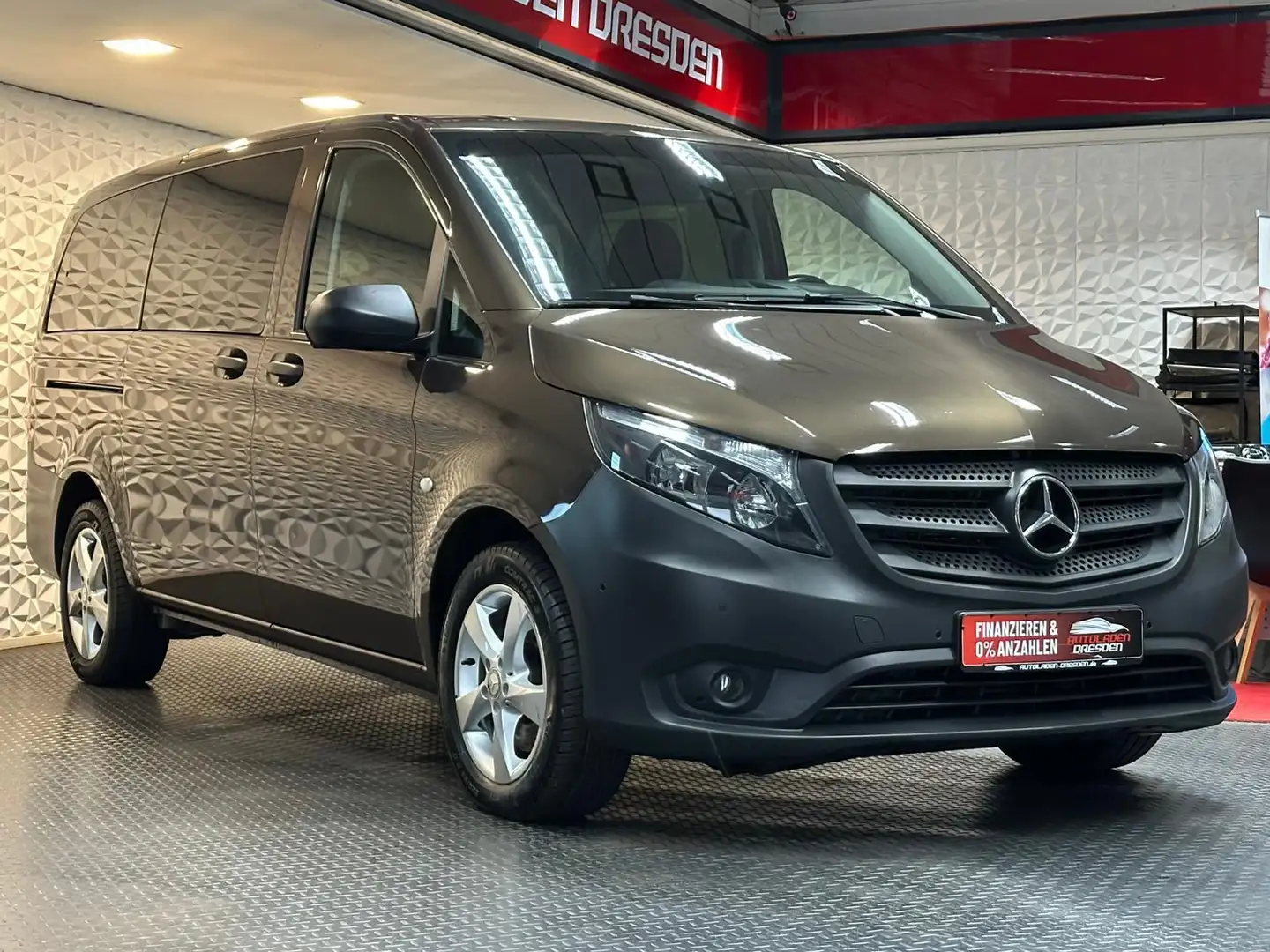 Mercedes-Benz Vito 119CDI 4x4 MIXTO LANG* TEMPO#SHZ#SH#AHK#PDC Brun - 2