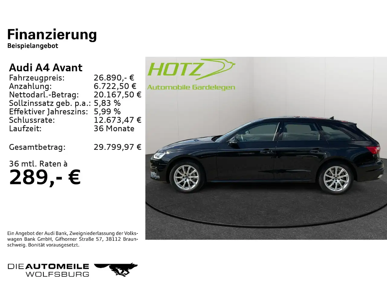 Audi A4 40 TDI quattro S tronic advanced ACC/AH, миниатюра 2