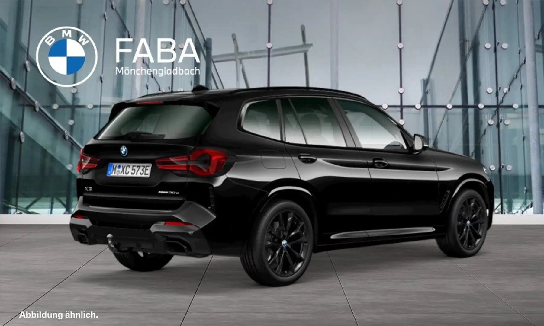 BMW X3 xDrive30e M Sportpaket Head-Up HK HiFi DAB Schwarz - 2