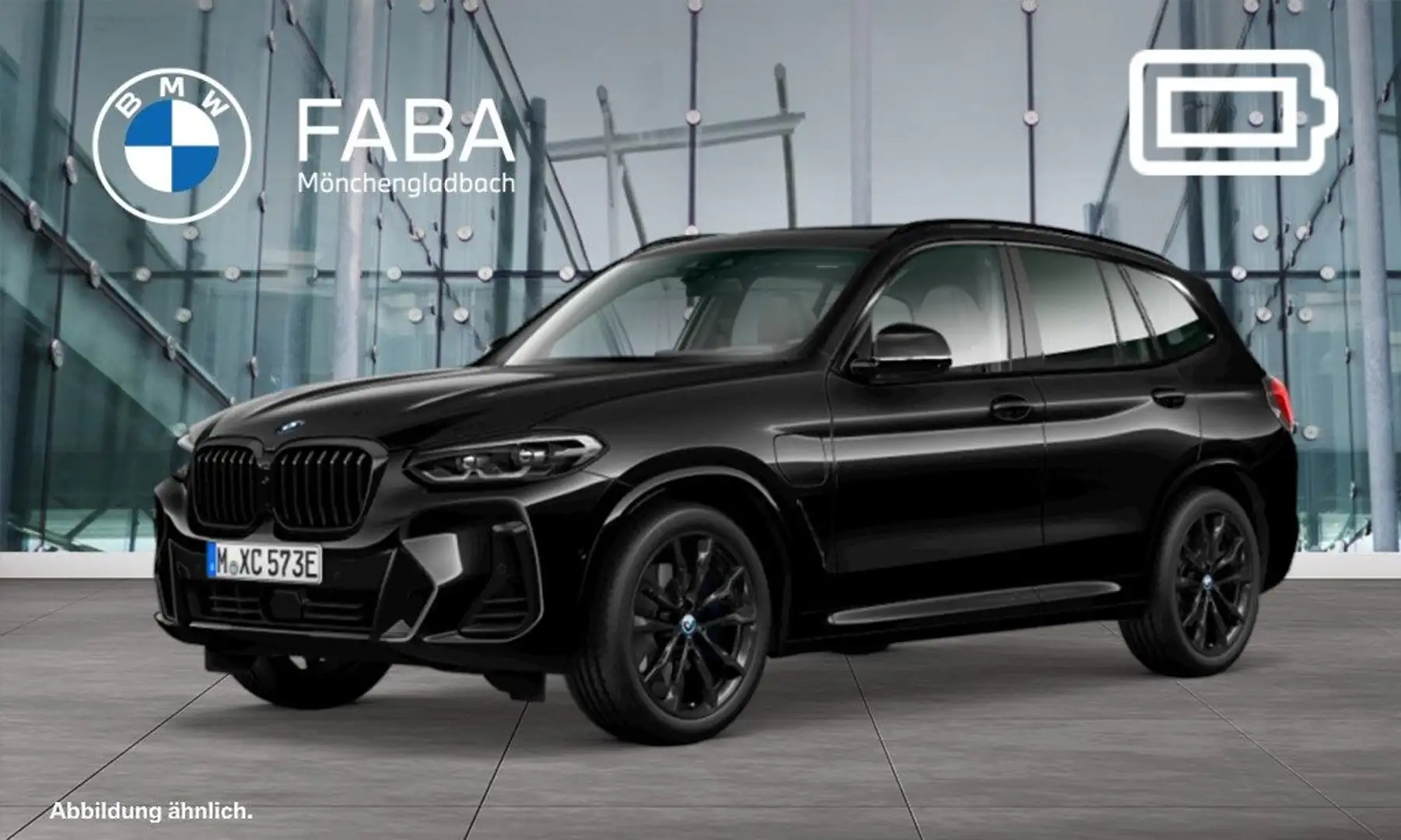 BMW X3 xDrive30e M Sportpaket Head-Up HK HiFi DAB Schwarz - 1