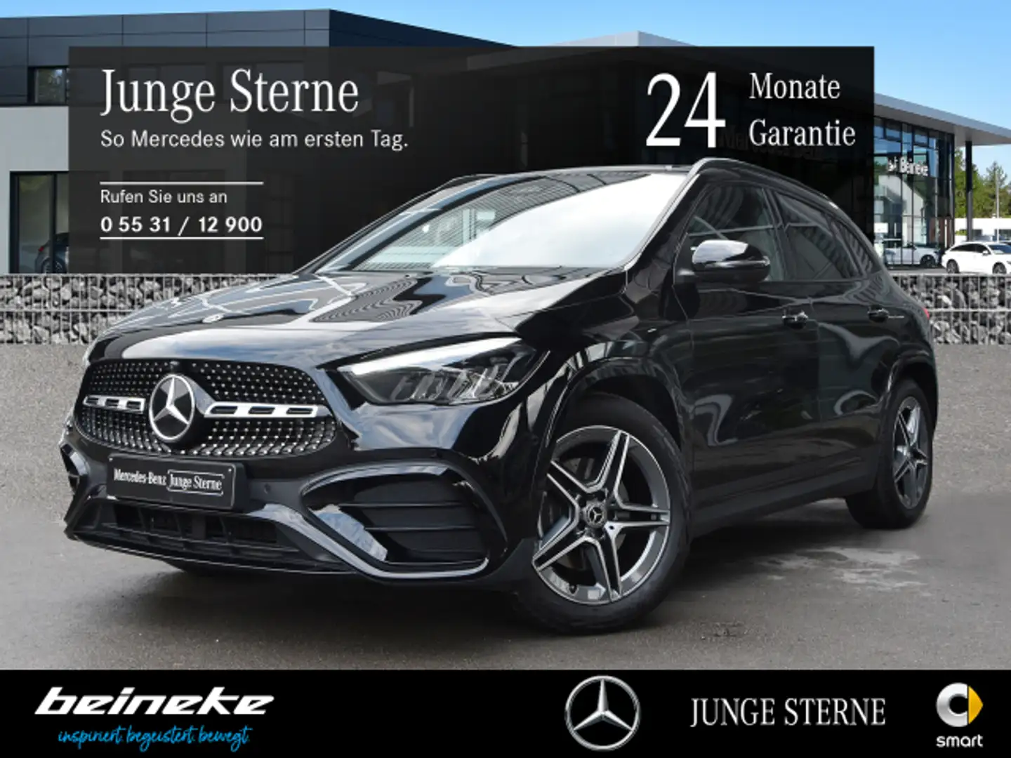 Mercedes-Benz GLA 200 GLA 200 AMG Night AHK PanoDach Distro. LED 360° Schwarz - 1