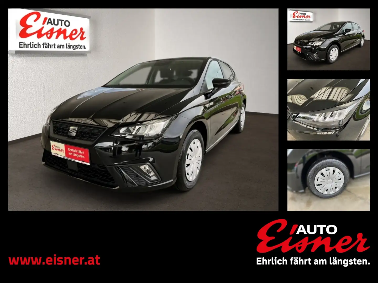 SEAT Ibiza 1.0 TSI Reference ABS ESP Noir - 1