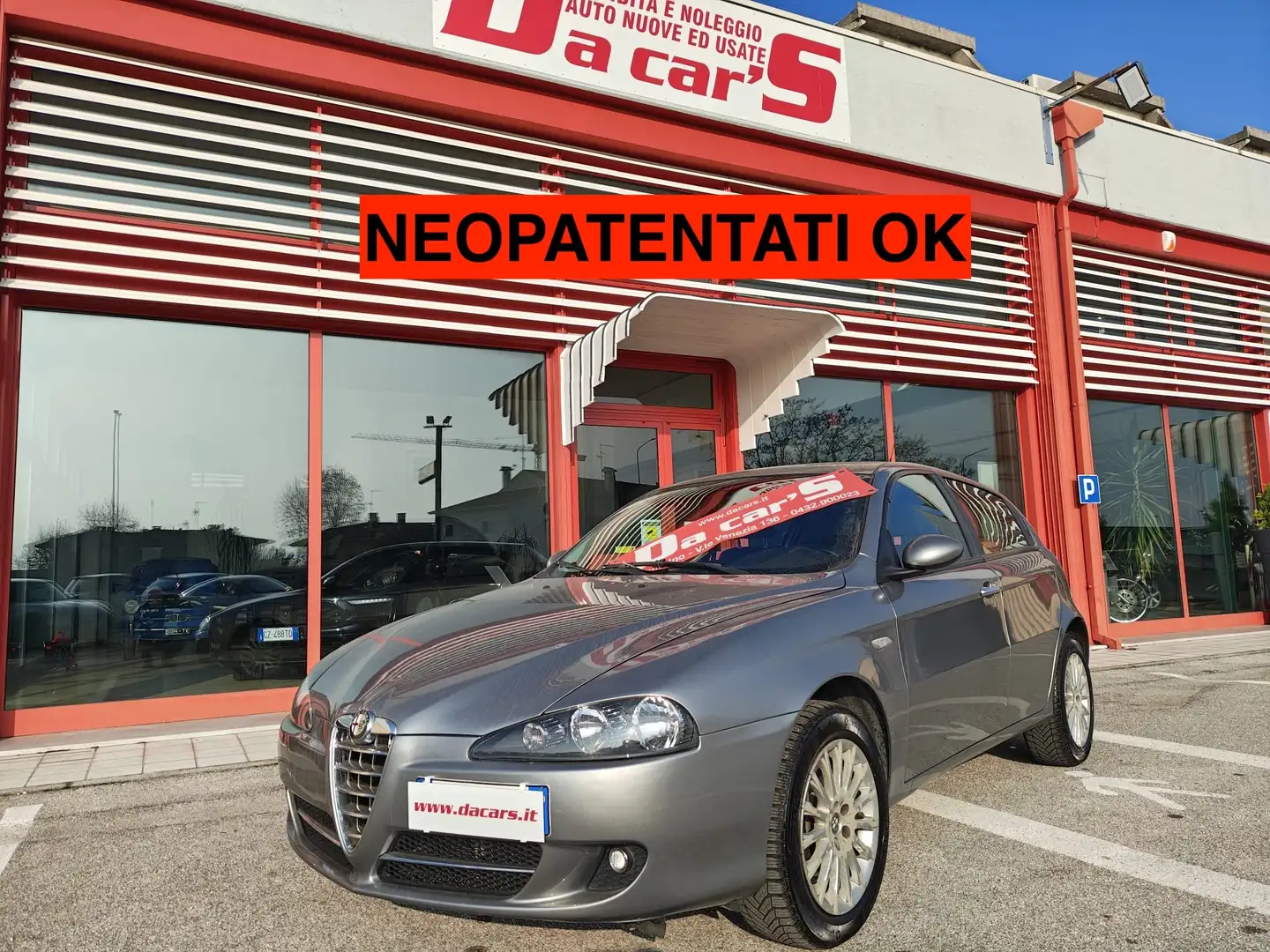 Alfa Romeo 147 5p 1.9 jtd Progression 120cv, NEOPATENTATI OK! Gri - 1