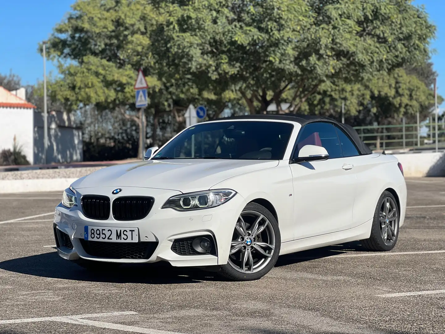 BMW 220 220dA Cabrio Blanco - 1