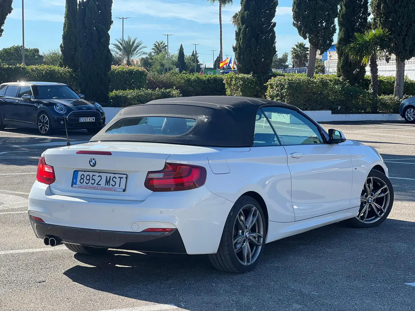 BMW 220 220dA Cabrio Blanco - 2