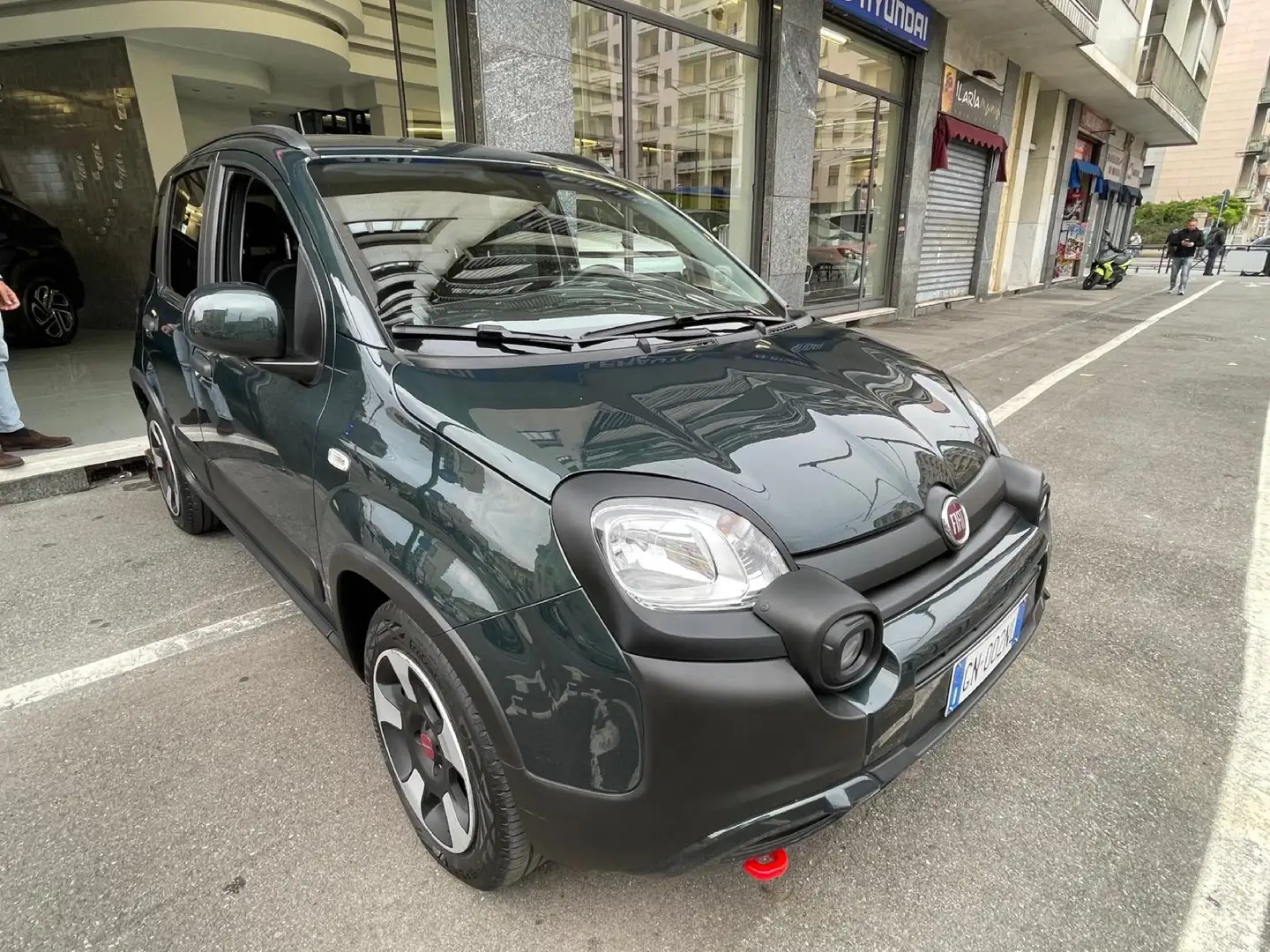 Fiat Panda Panda 1.0 firefly hybrid City Cross s Groen - 1