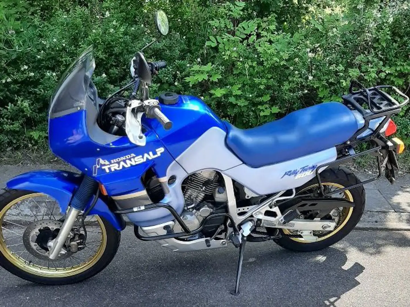 Honda Transalp Blau - 2