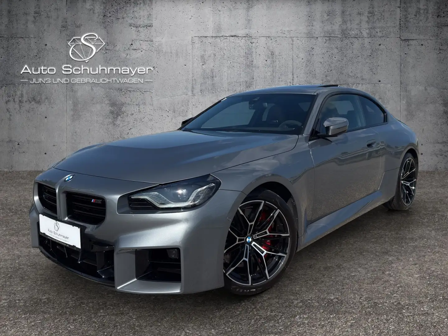 BMW M2 Coupé Aut. //Schiebedach, Alcantara Lenkrad+++// Grau - 1
