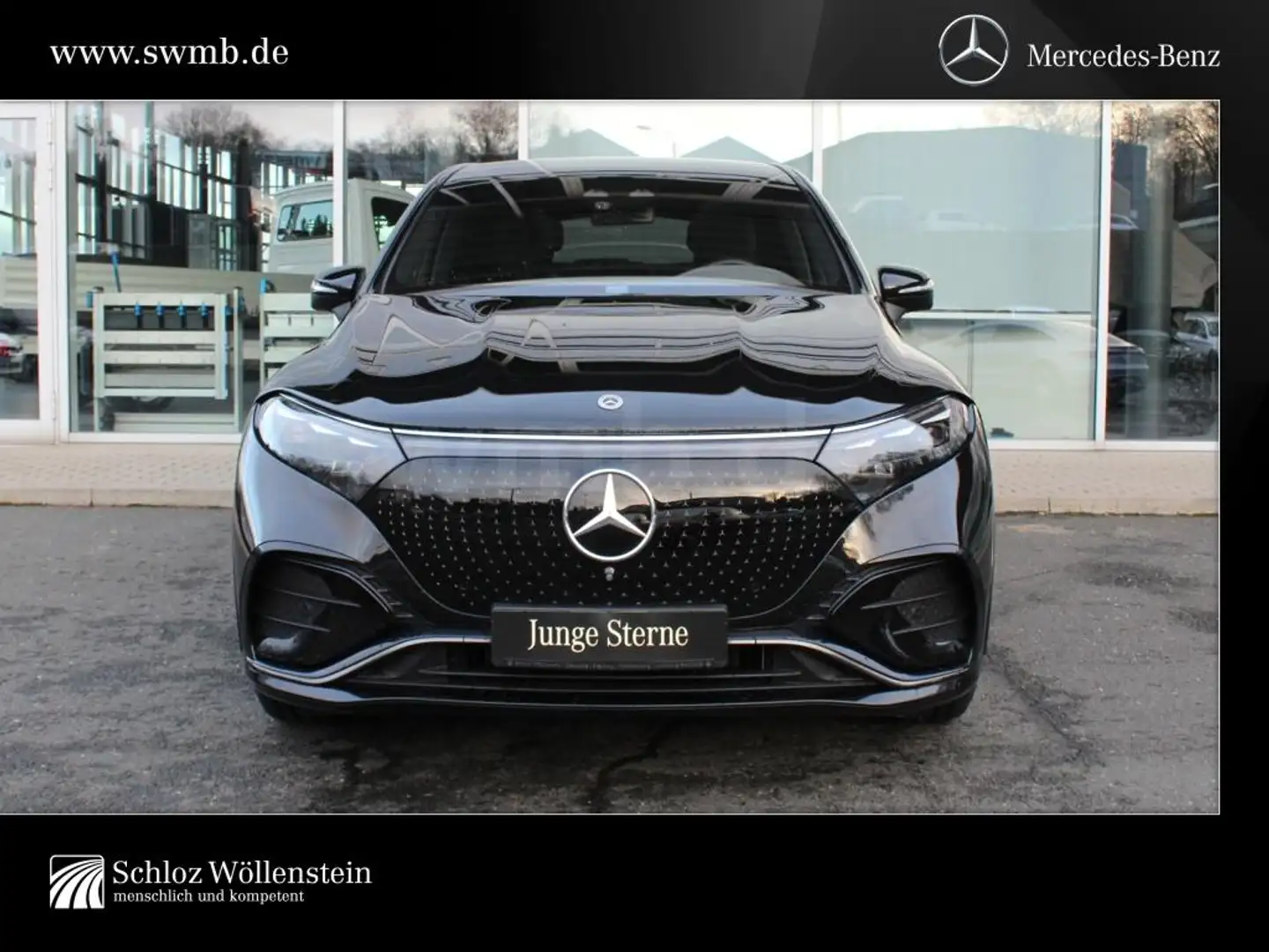 Mercedes-Benz EQS SUV EQS 580 4M SUV AMG/Digital Light/Hyperscreen/HuD Noir - 2