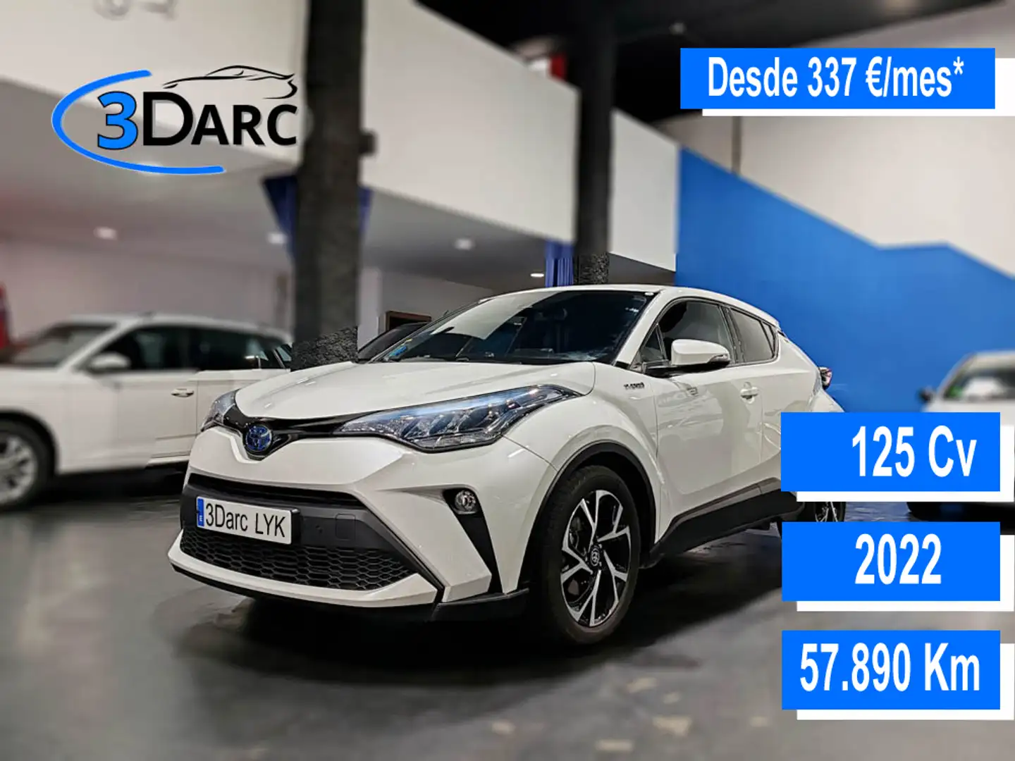 Toyota C-HR 125H Advance Blanco - 1