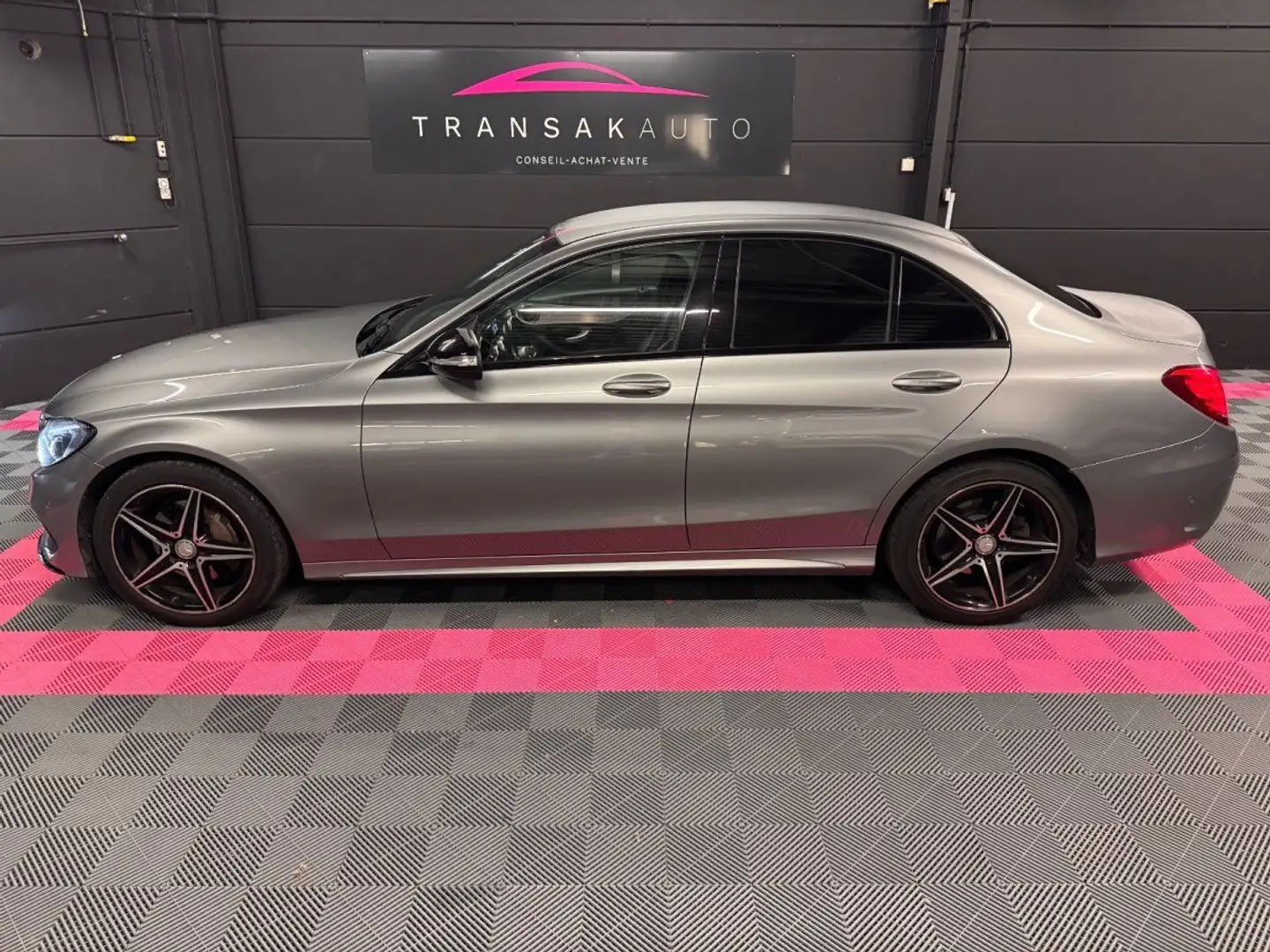 Mercedes-Benz C 200 200d 136cv BlueTEC Sportline Pack Amg Gris - 2