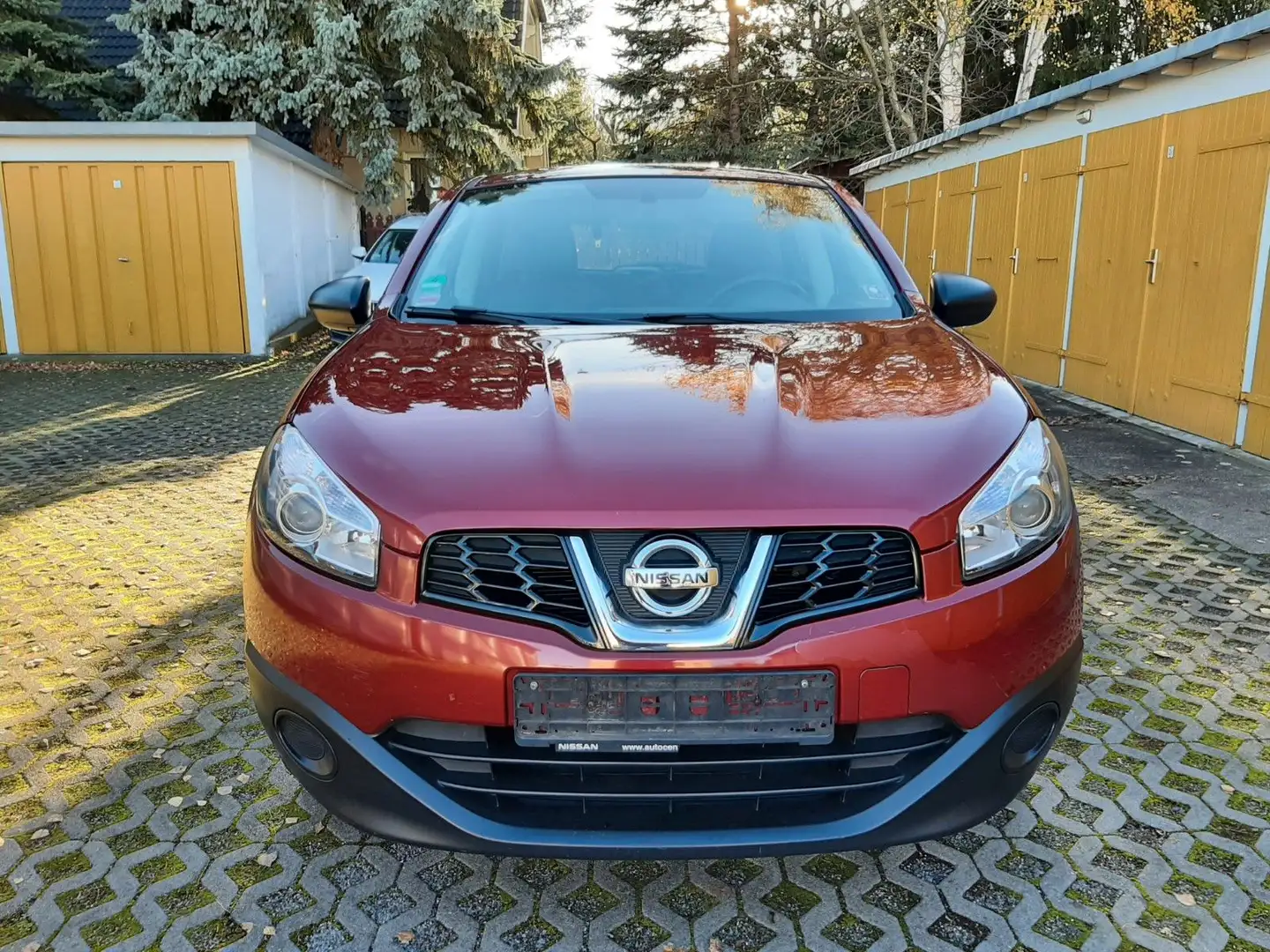 Nissan Qashqai 1.6 Visia, Klima,ESP,AHZV Червоний - 2