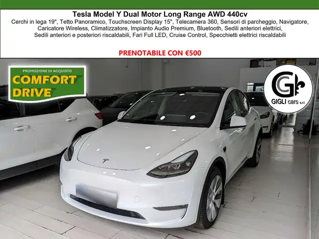 Tesla Model Y 440 cv, AWD, Tetto Panoramico, Autonomia WLTP 533k
