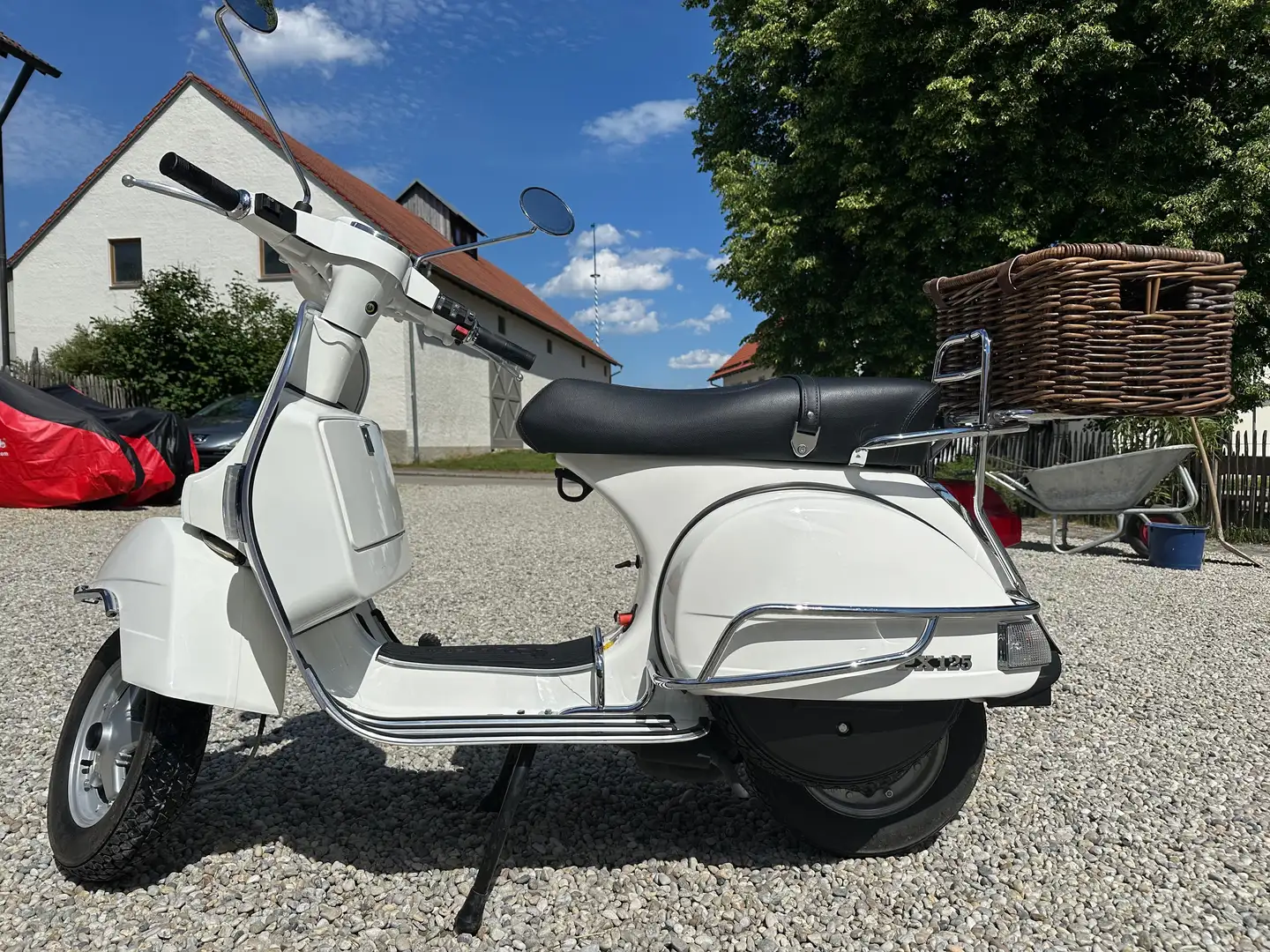 Vespa PX 125 Blanc - 1