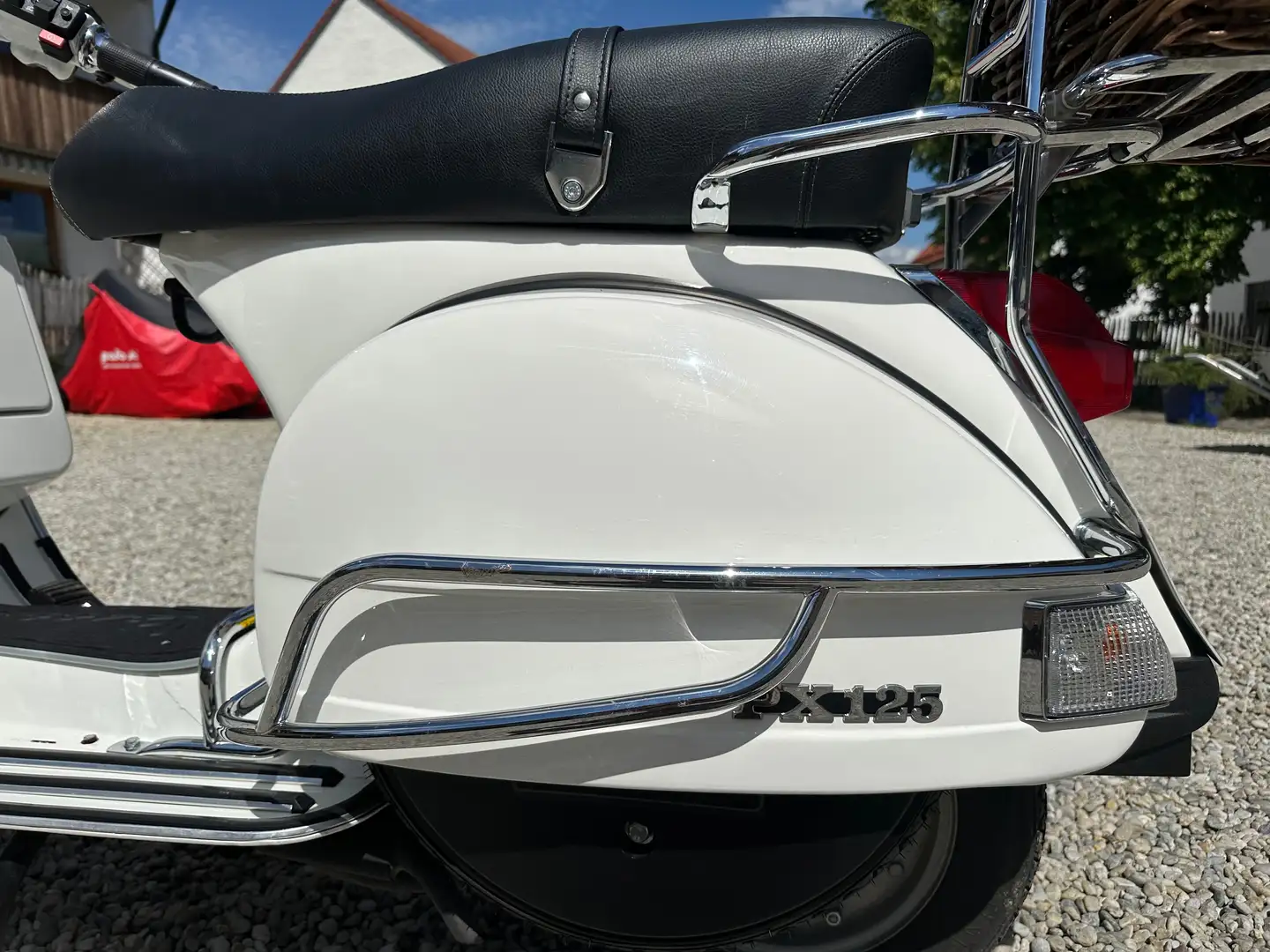 Vespa PX 125 Blanc - 2