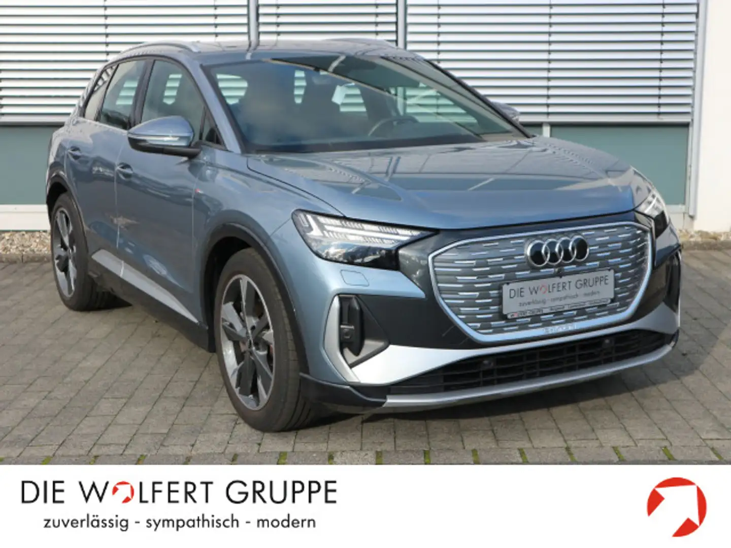 Audi Q4 e-tron 50 e-tron quattro 0,25% MATRIX*HUD*PANO*RFK*S Bleu - 1