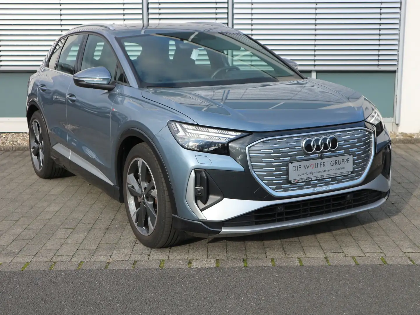 Audi Q4 e-tron 50 e-tron quattro 0,25% MATRIX*HUD*PANO*RFK*S Bleu - 2