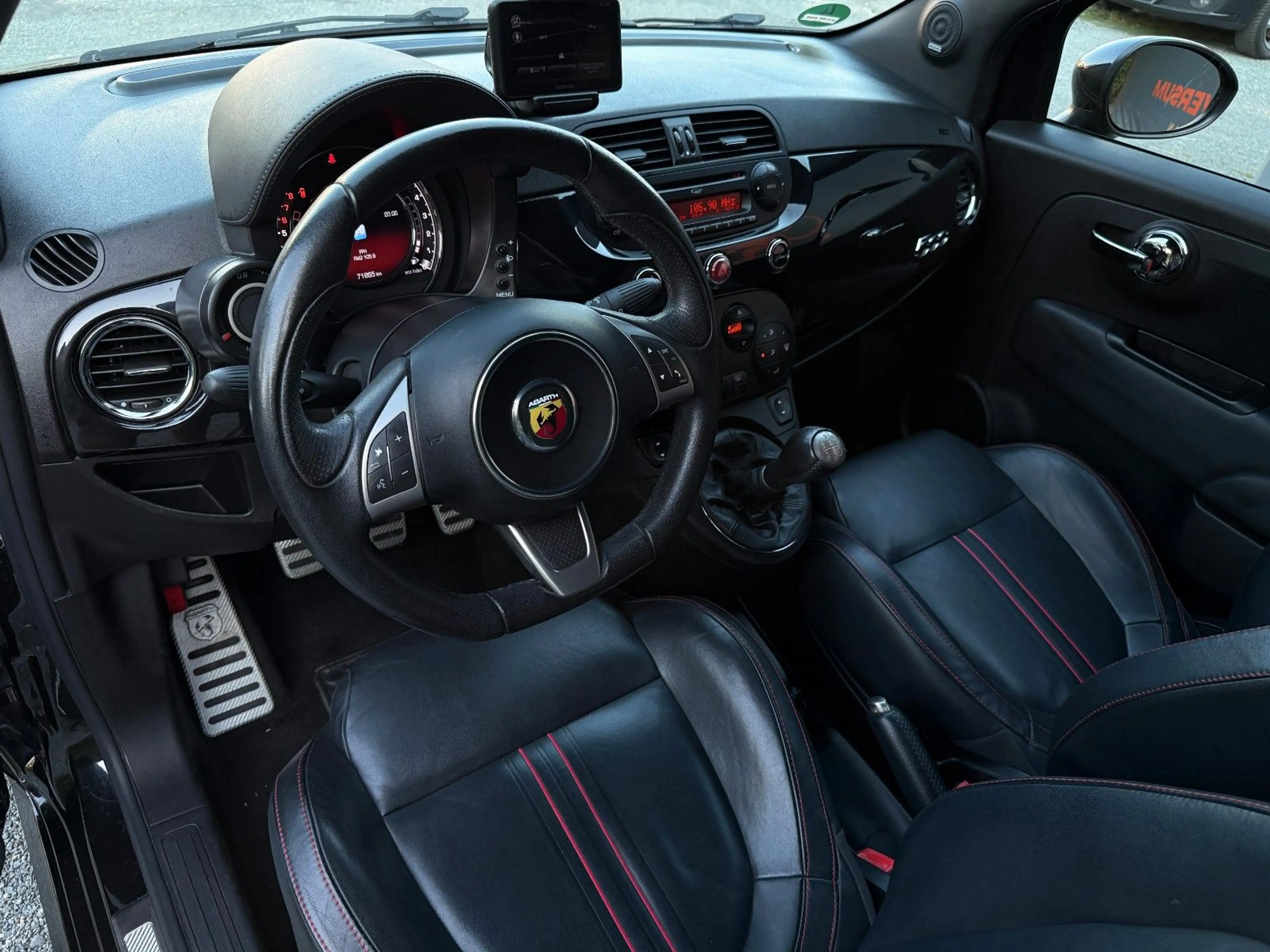 Abarth 500 595 Turismo #TÜV#SERVICE#KLIMA#VOLLLEDER#TOP — photo 12