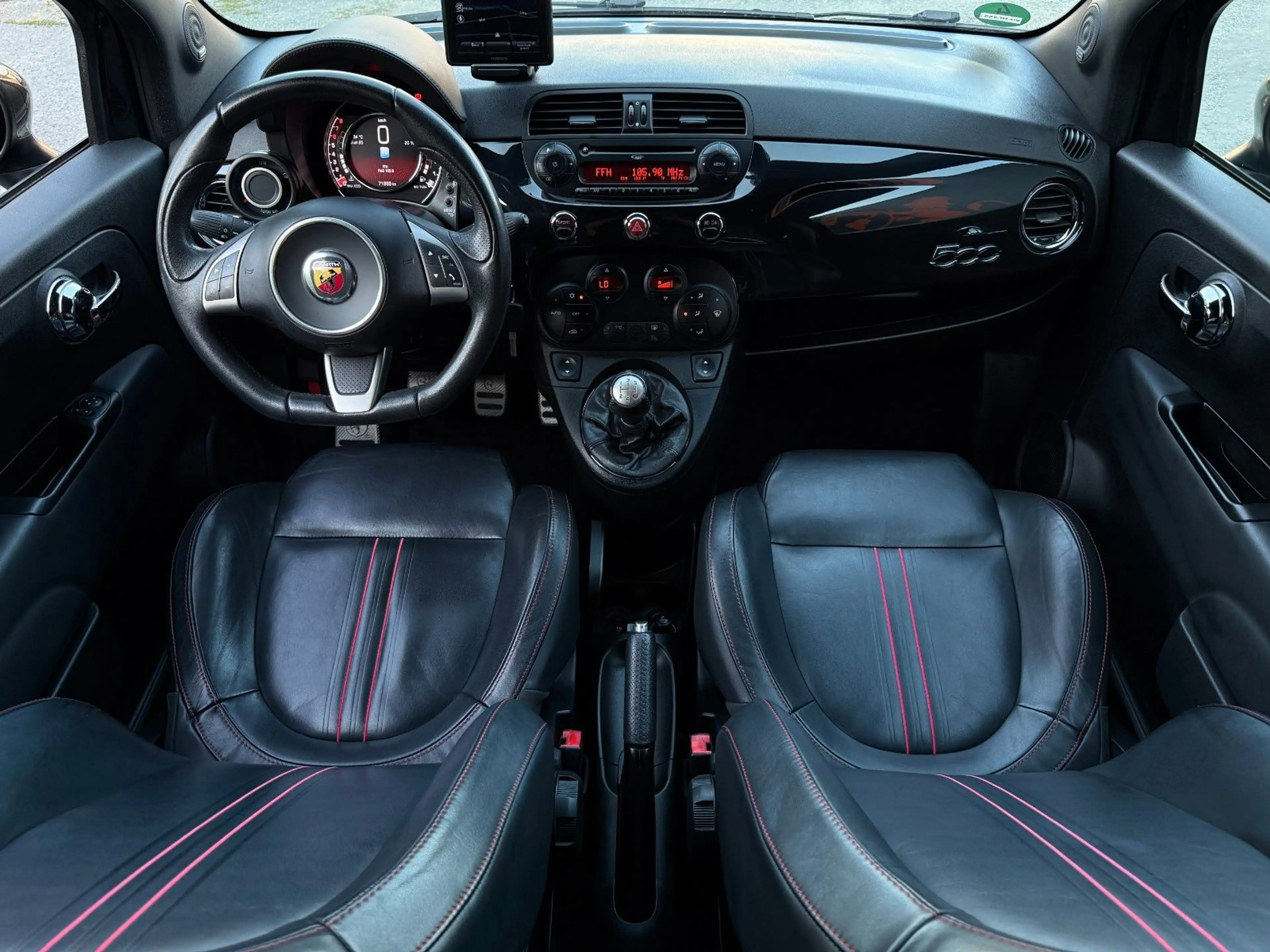Abarth 500 595 Turismo #TÜV#SERVICE#KLIMA#VOLLLEDER#TOP — photo 14
