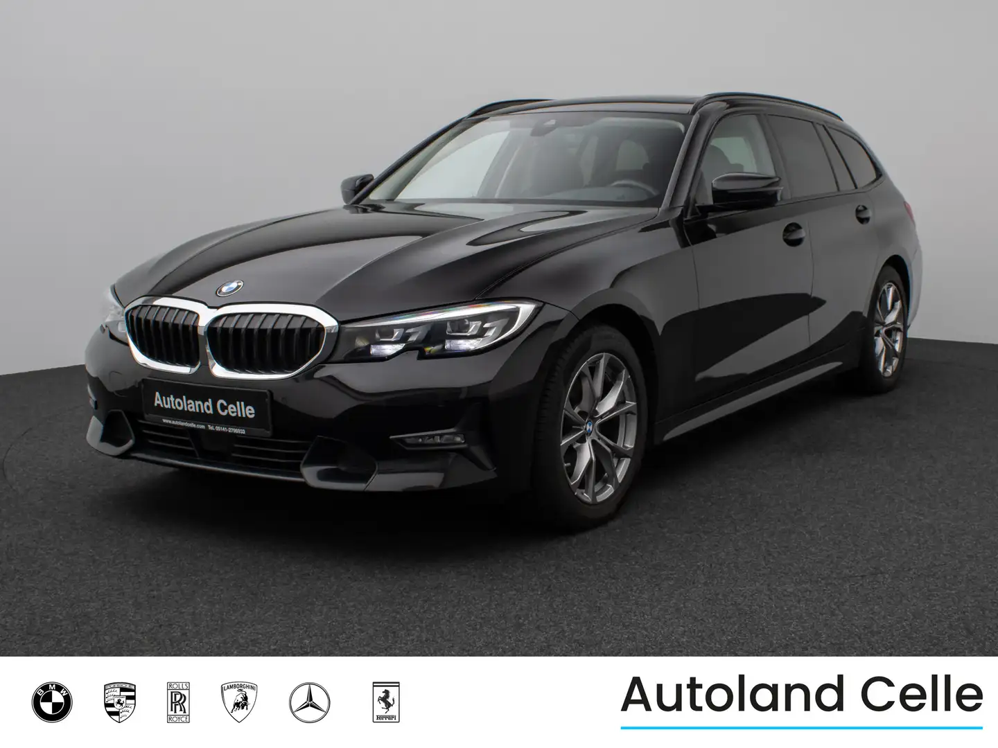 BMW 320 Sport Line Panorama DAB H K Stop&Go AHK PDC Noir - 1