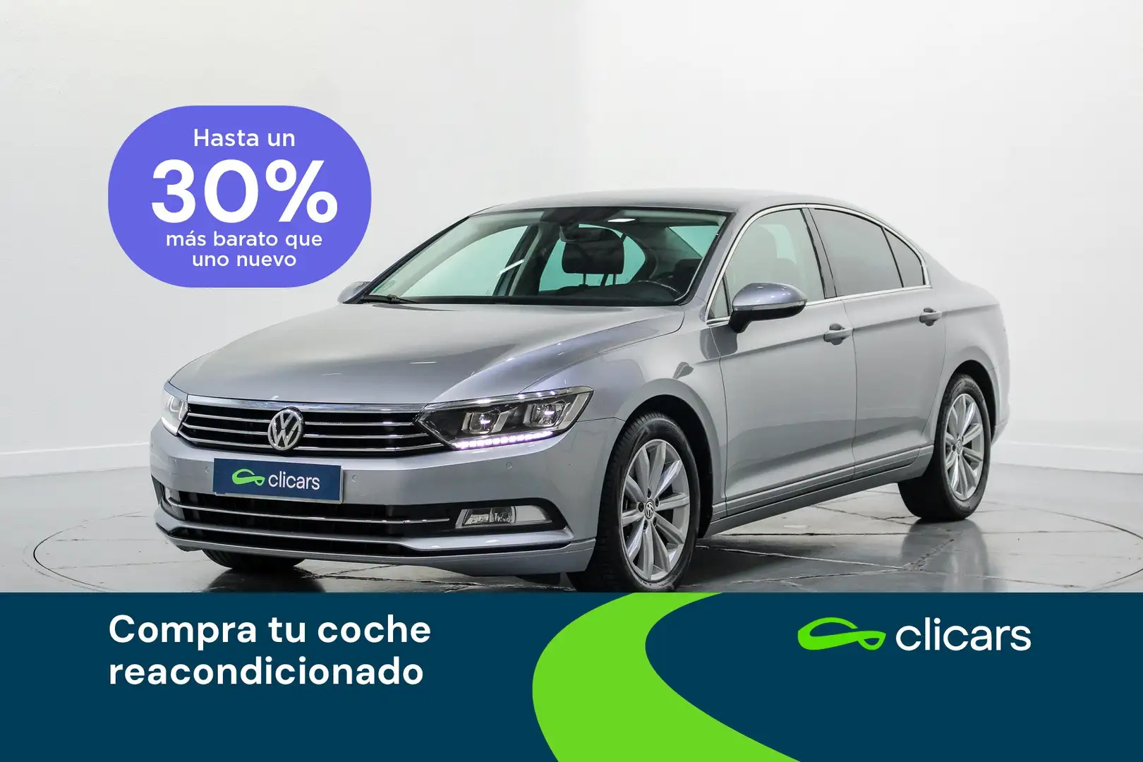 Volkswagen Passat 2.0TDI Advance 110kW Plateado - 1