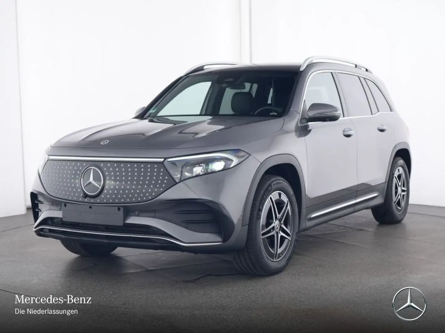 Mercedes-Benz EQB 300 4M AMG+PREMIUM+AHK+PANO+360+MEMORY+HUD Grau - 2