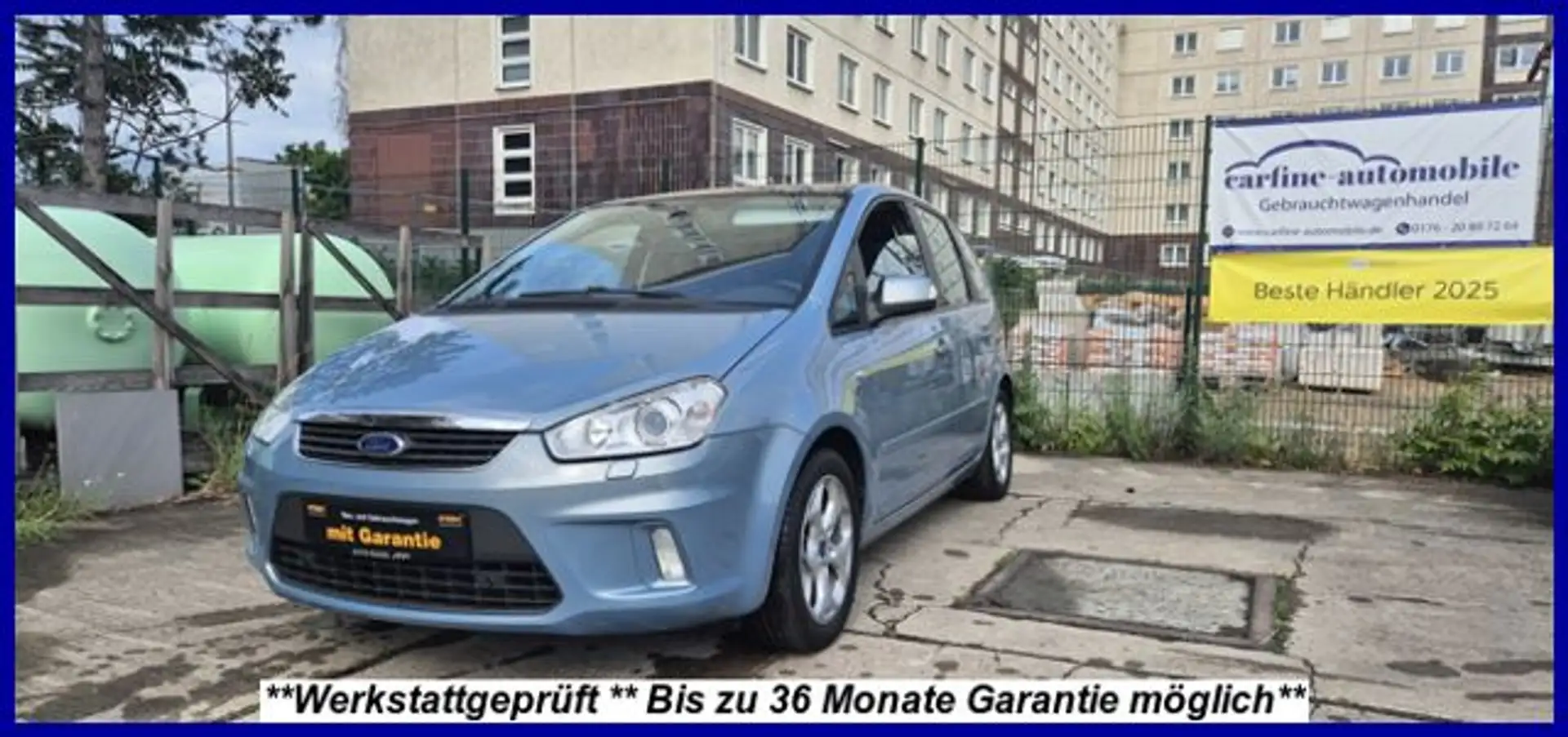 Ford C-Max 2.0 145PS Titan.Pandach Xenon PDC GARANTIE Grau - 1