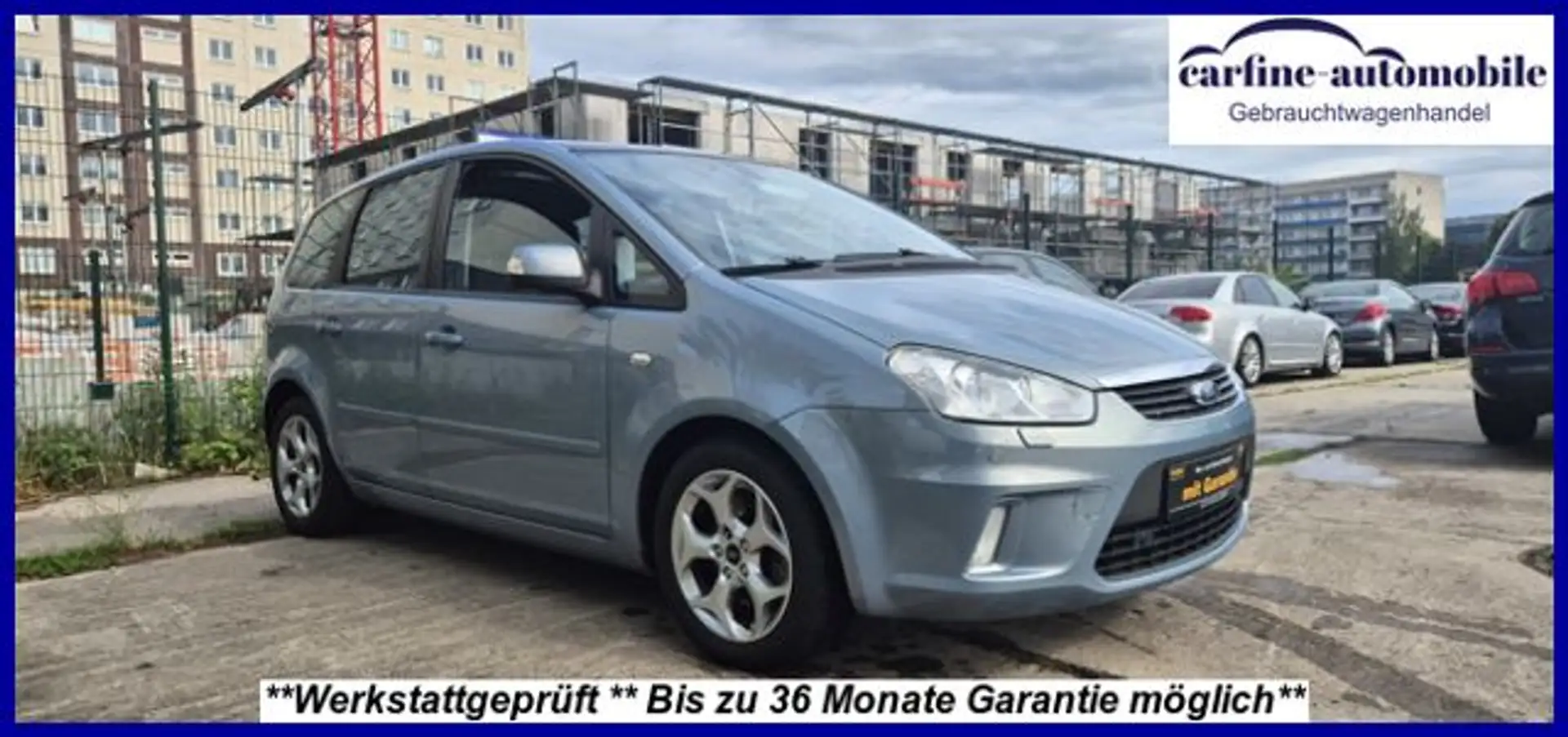 Ford C-Max 2.0 145PS Titan.Pandach Xenon PDC GARANTIE Grau - 2