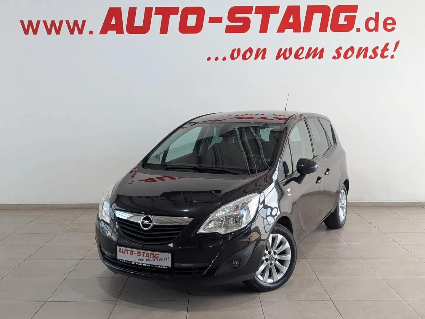 Opel Meriva B 150 Jahre Opel**TEILLEDER+AHK+KLIMA+SH* Schwarz - 2