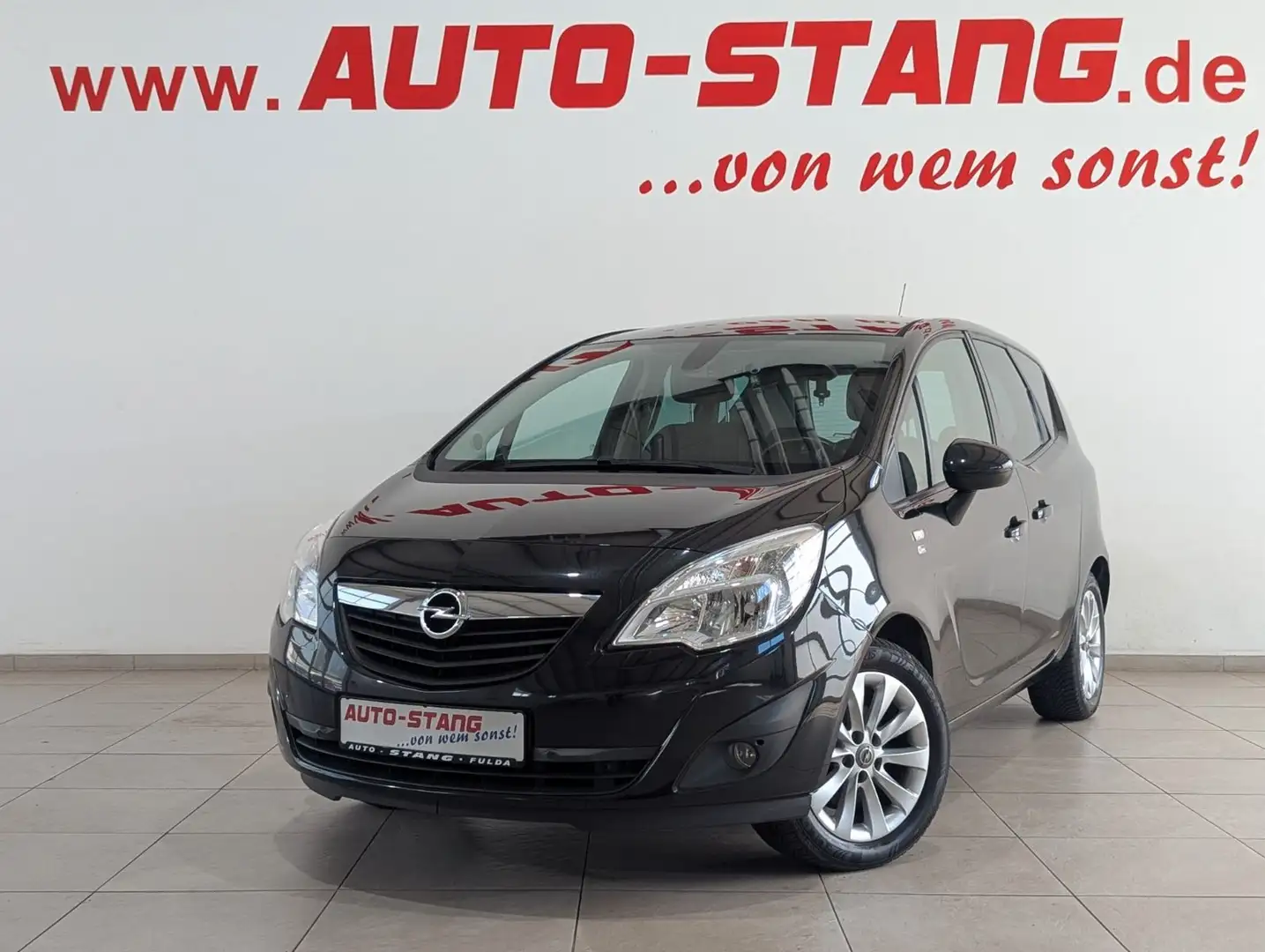 Opel Meriva B 150 Jahre Opel**TEILLEDER+AHK+KLIMA+SH* Schwarz - 1
