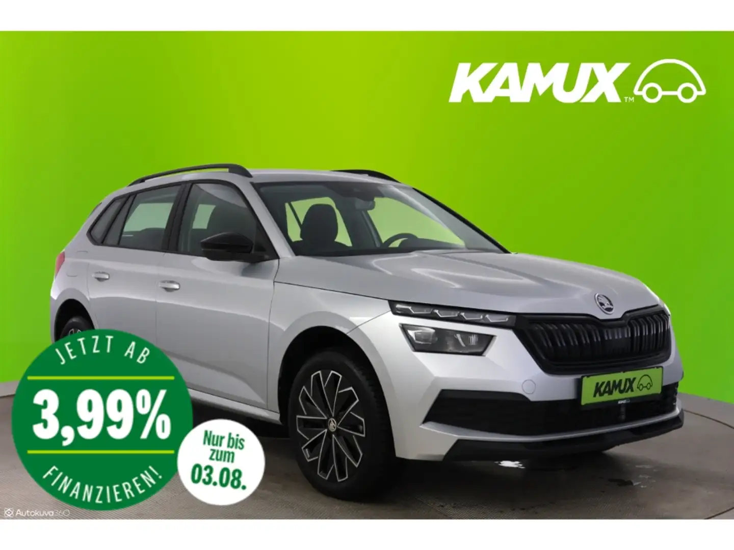 Skoda Kamiq 1.5TSI Style+LED+KAMERA+CARPLAY+TEMPO Plateado - 1