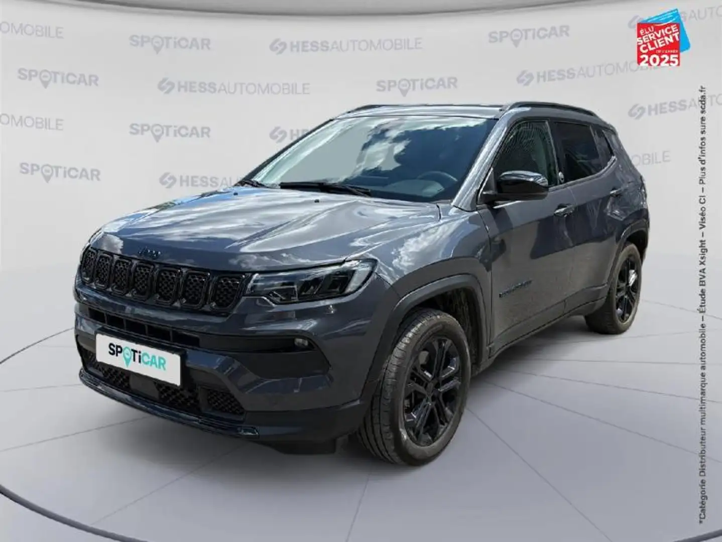 Jeep Compass 1.3 Turbo T4 190ch PHEV 4xe Limited AT6 eAWD Gris - 1