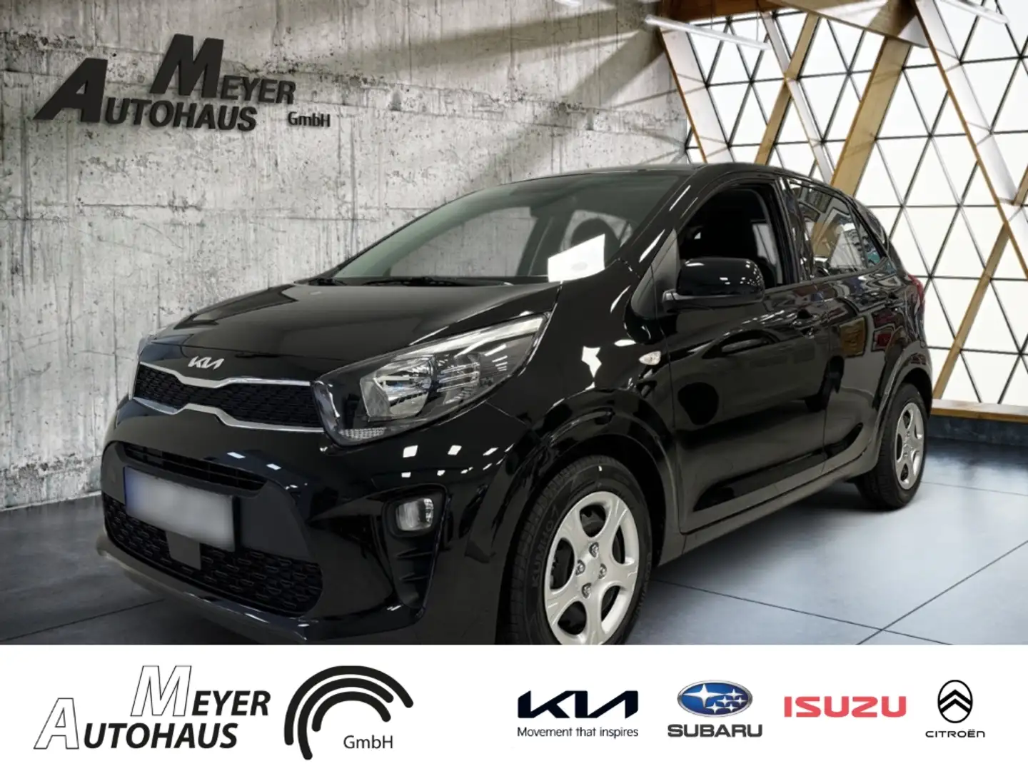 Kia Picanto 1.2 Edition 7  Drive-Assist-Paket+Radio-Klima-Pake Schwarz - 1