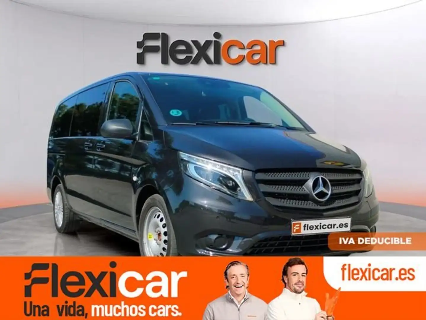 Mercedes-Benz Vito 116cdi+TOURER+PRO+LARGA Negro - 1