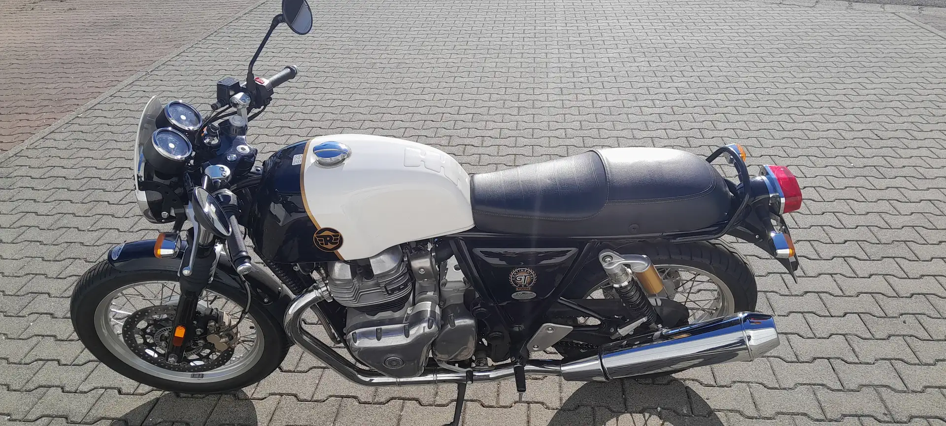 Royal Enfield Continental GT Alb - 2