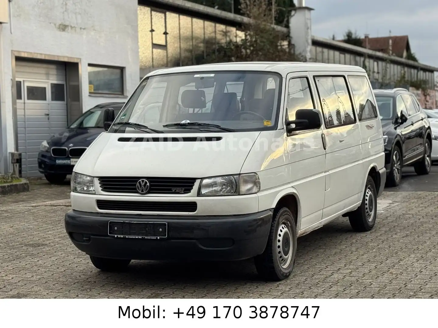 Volkswagen T4 Multivan *1HAND*AHK*9Sitze* Weiß - 1