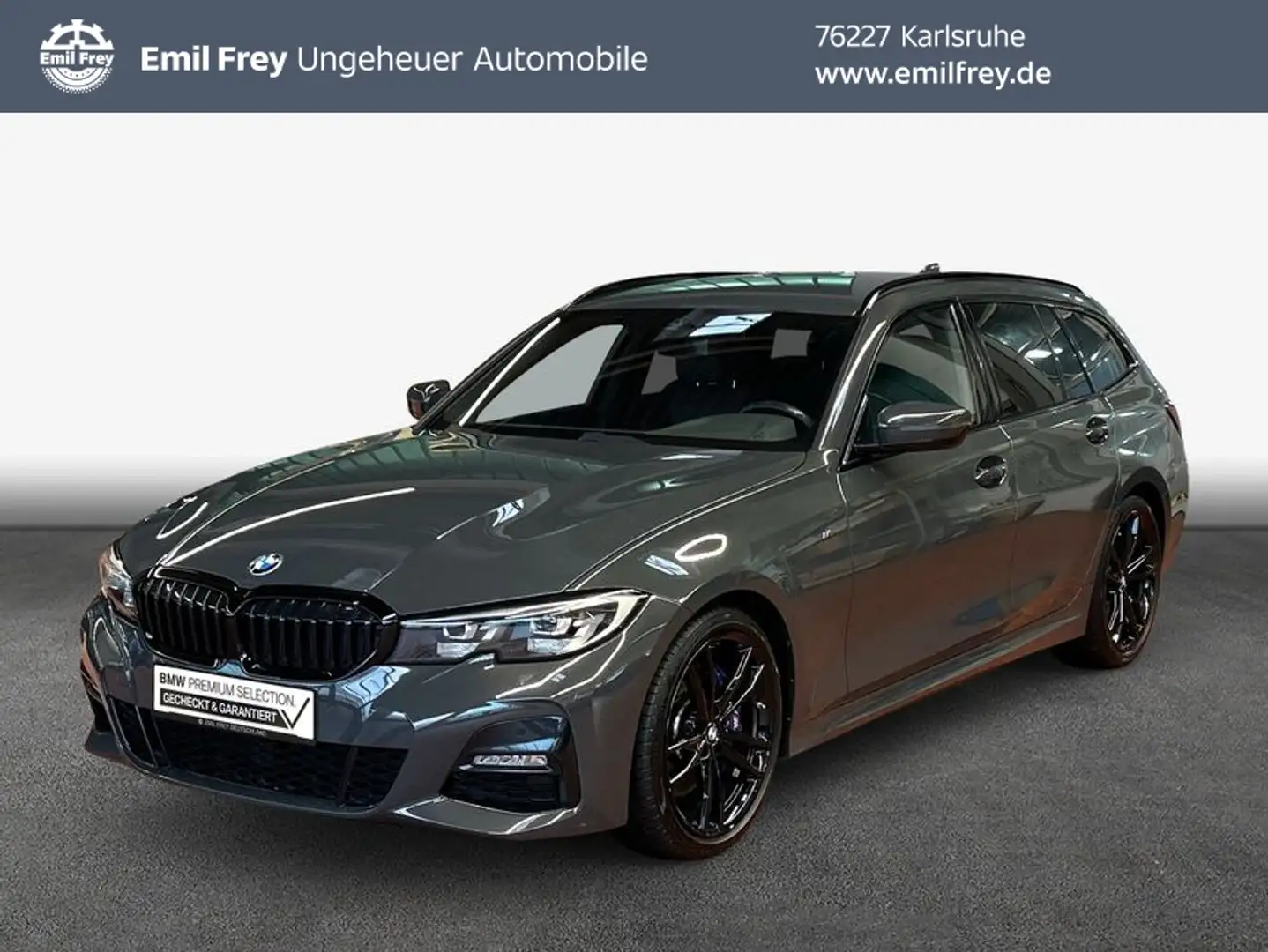 BMW 320 d Touring Aut. M Sport Grau - 1