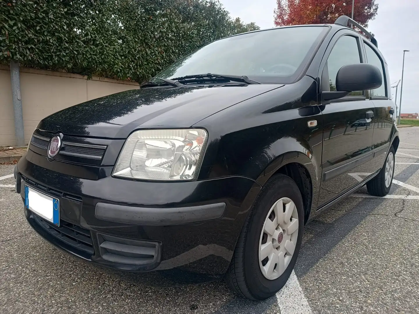 Fiat Panda 1.2 Dynamic Unico Proprietario 128700 Km Noir - 1
