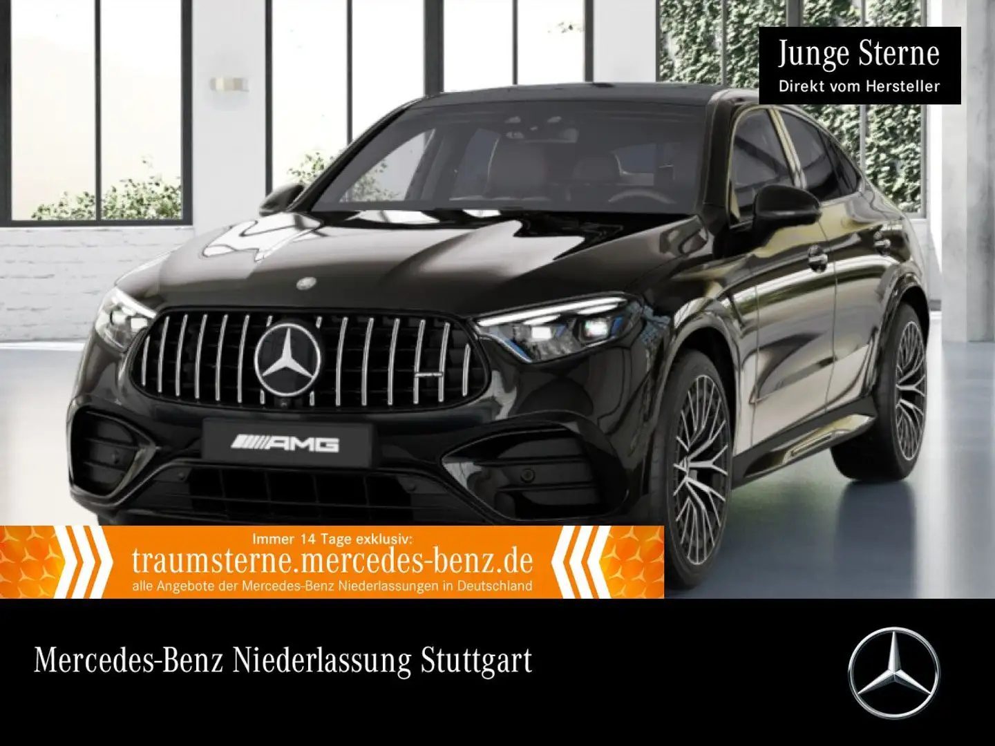 Mercedes-Benz GLC 43 AMG GLC 43 4M NIGHT+PANO+360+BURMESTER+KEYLESS+9G Negru - 1
