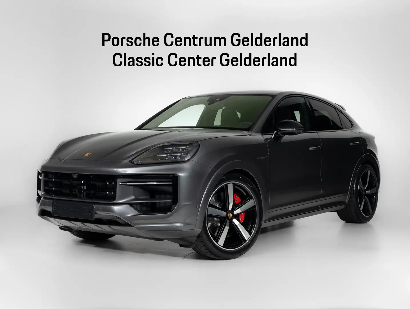 Porsche Cayenne Coupé S E-Hybrid Black Edition Gris - 1