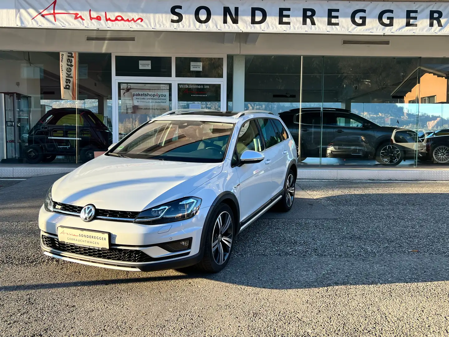 Volkswagen Golf Variant 2,0 TDI 4 Motion Alltrack Weiß - 1