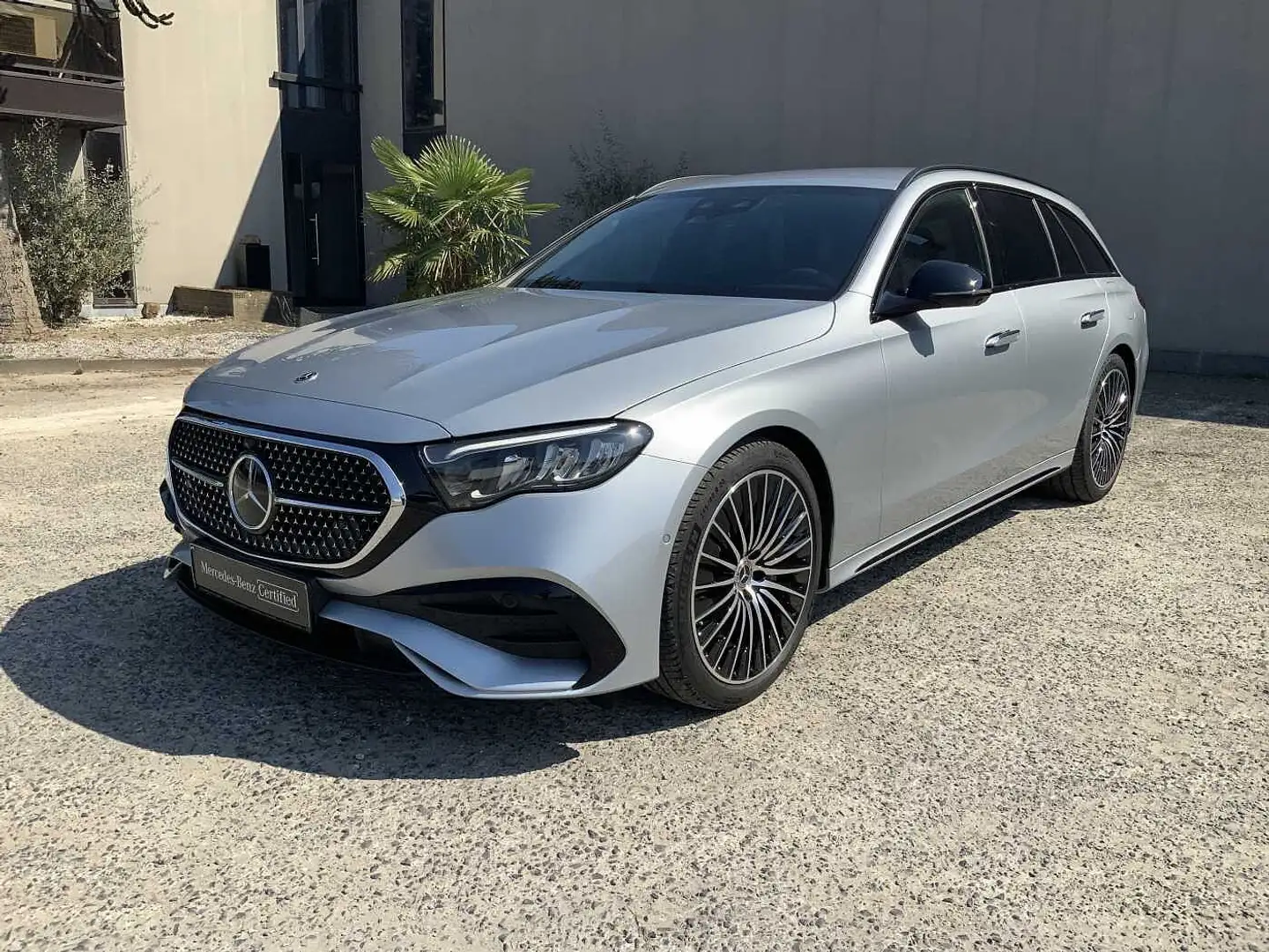 Mercedes-Benz E 300 e Break AMG Line Plateado - 2