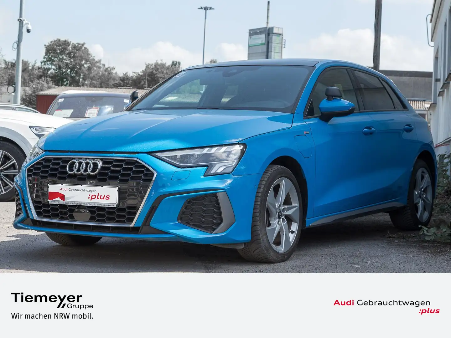 Audi A3 40 TFSIe 2x S LINE PANO LED VIRTUAL Blau - 1