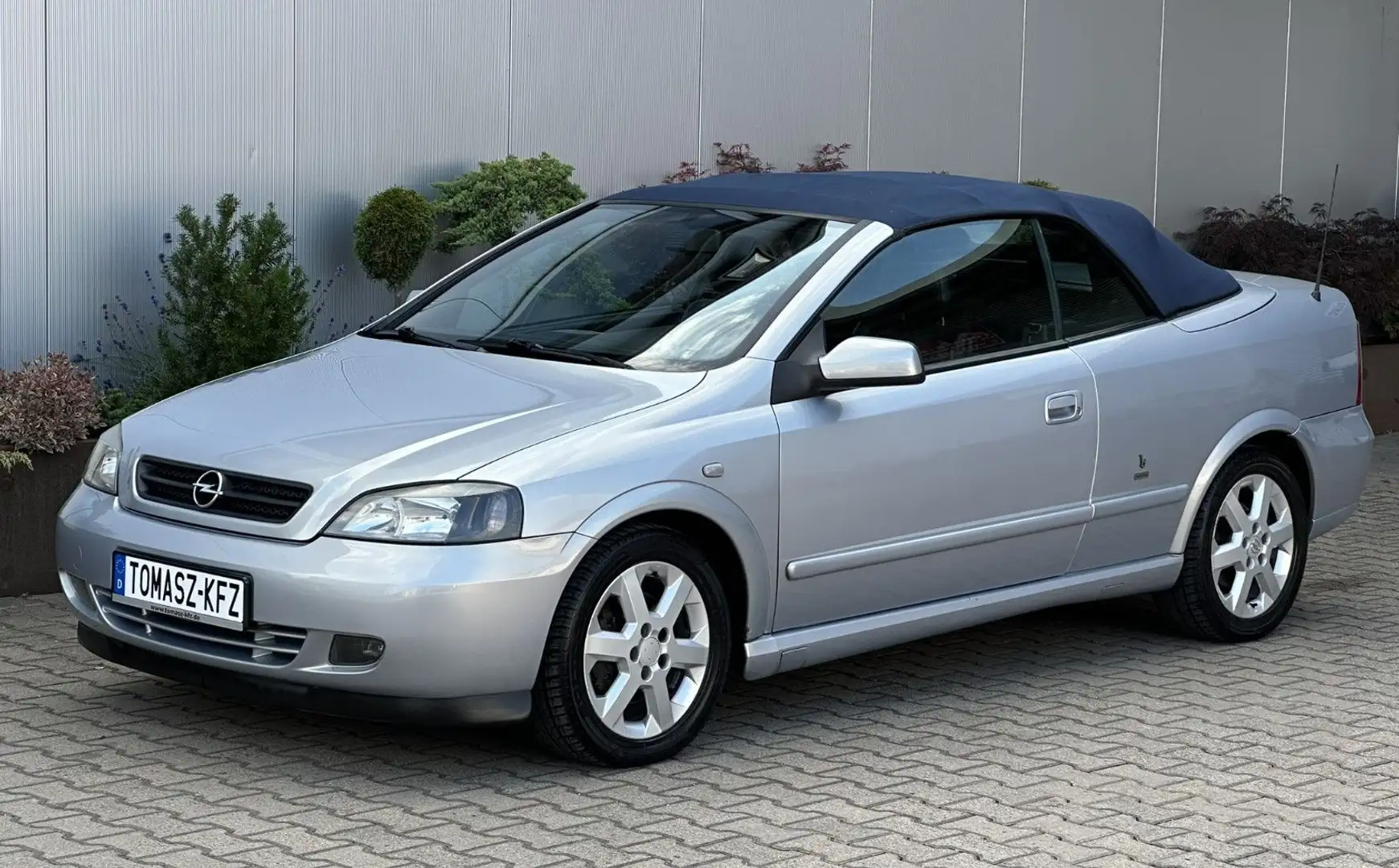 Opel Astra G Cabrio 1.8 Bertone*Leder*TÜV+Insp.NEU Grau - 2
