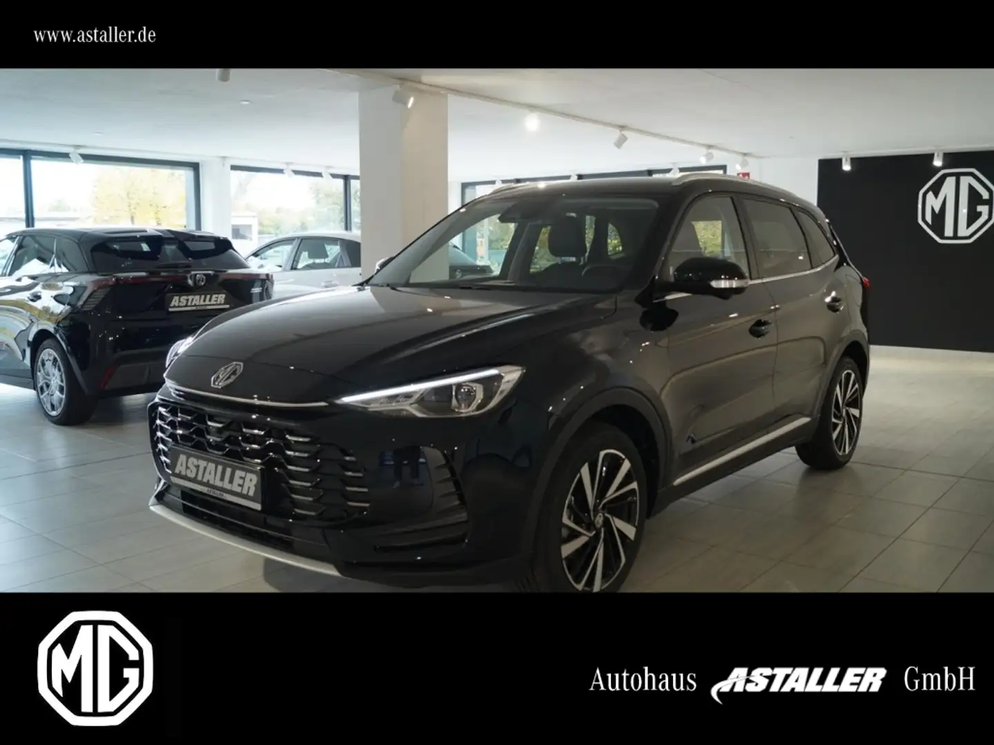 MG ZS HEV Hybrid+ Luxury LED+360°+Totw+SHZ+Navi Schwarz - 1