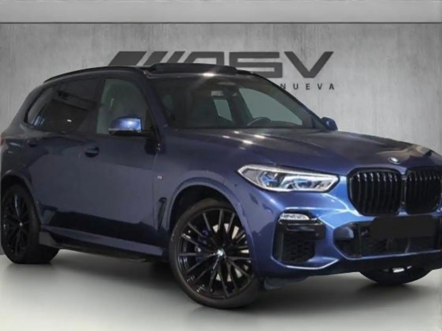 BMW X5 M M50i Bleu - 1