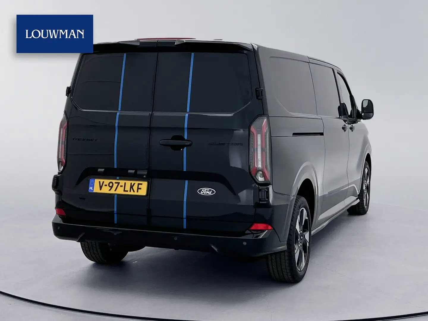 Ford Transit Custom 300 2.0 TDCI L2H1 Sport 170pk Navigatie Dubbele Sc Zwart - 2