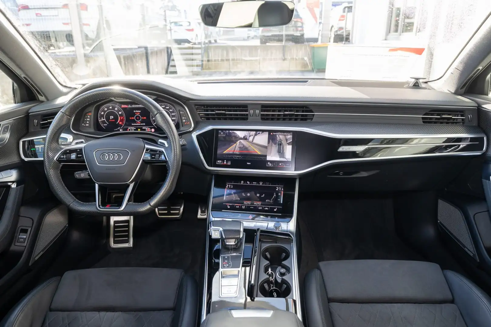 Audi RS6 RSAvant 4.0 TFSI qu. tiptr. (HD Matrix, HuD, Sta Schwarz - 2